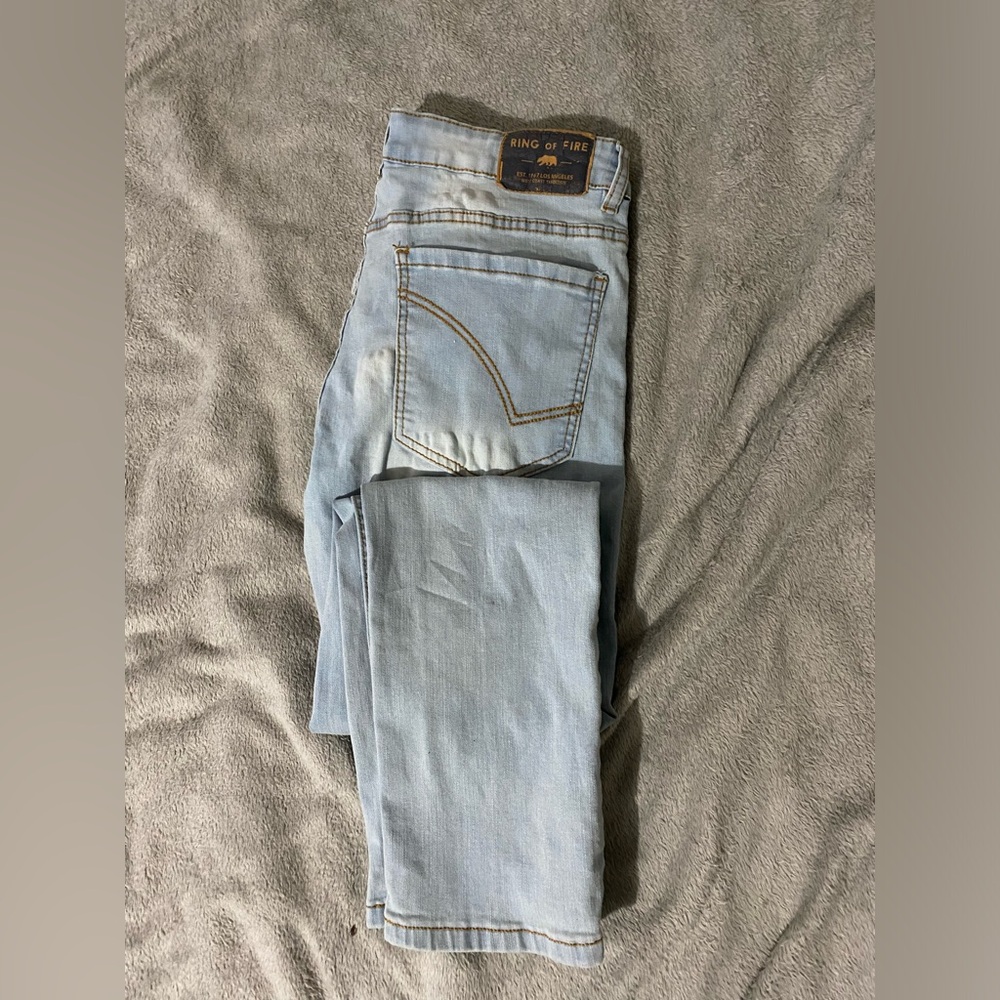 Light Blue Jean Pants | Ring of Fire
